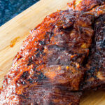 Smokey spareribs van de bbq