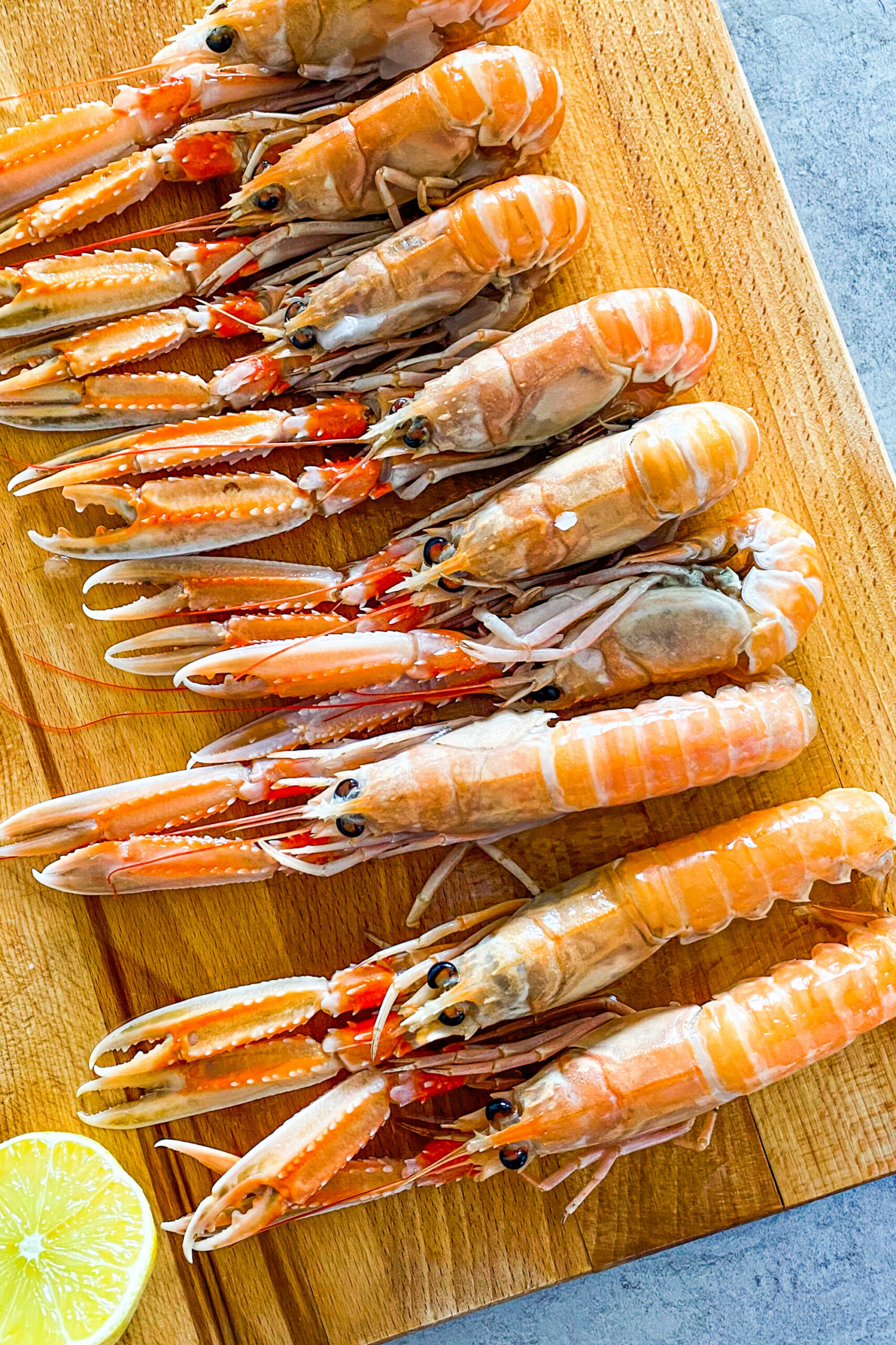 BBQ langoustines